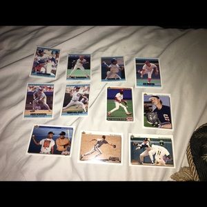 Old 90s baseball cards lot of 30